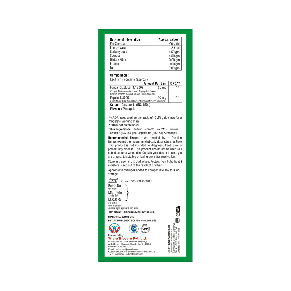 Wizyme Syrup - Image 2