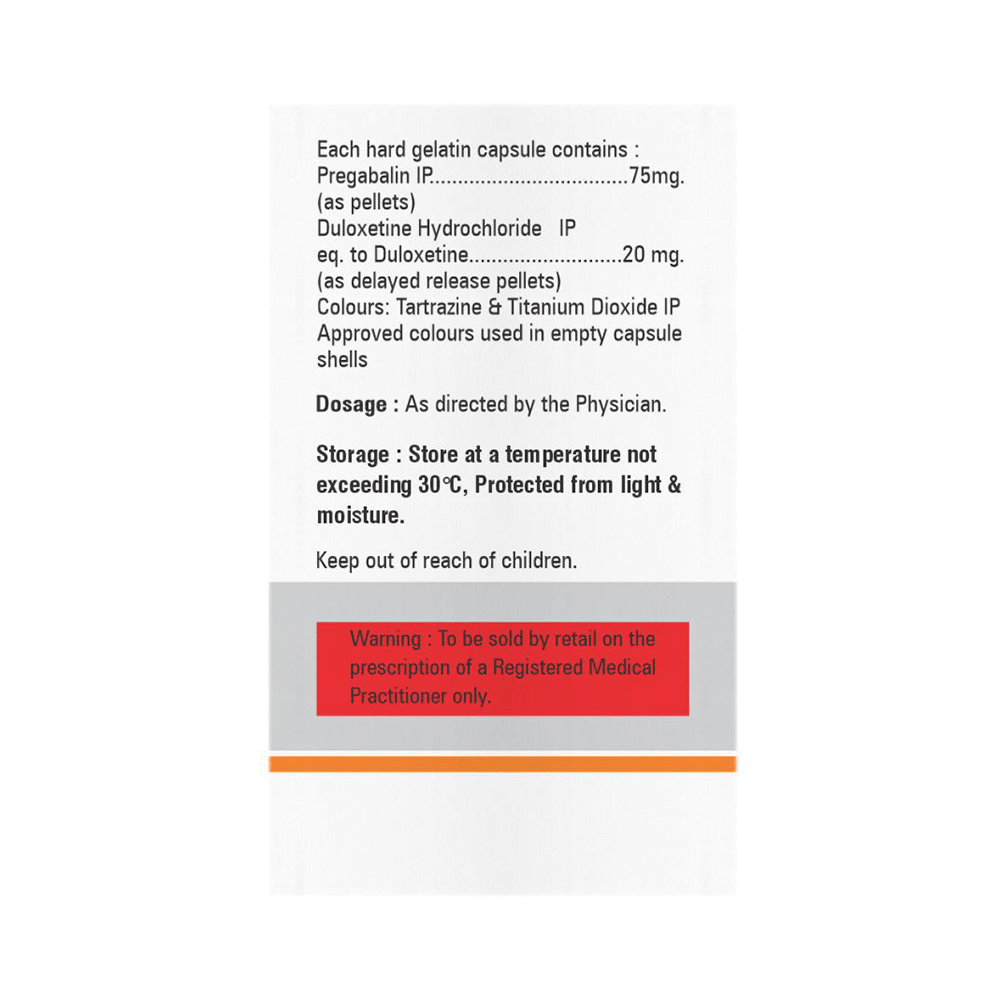 Pregaxuro D 75/20 Capsule DR - Image 2