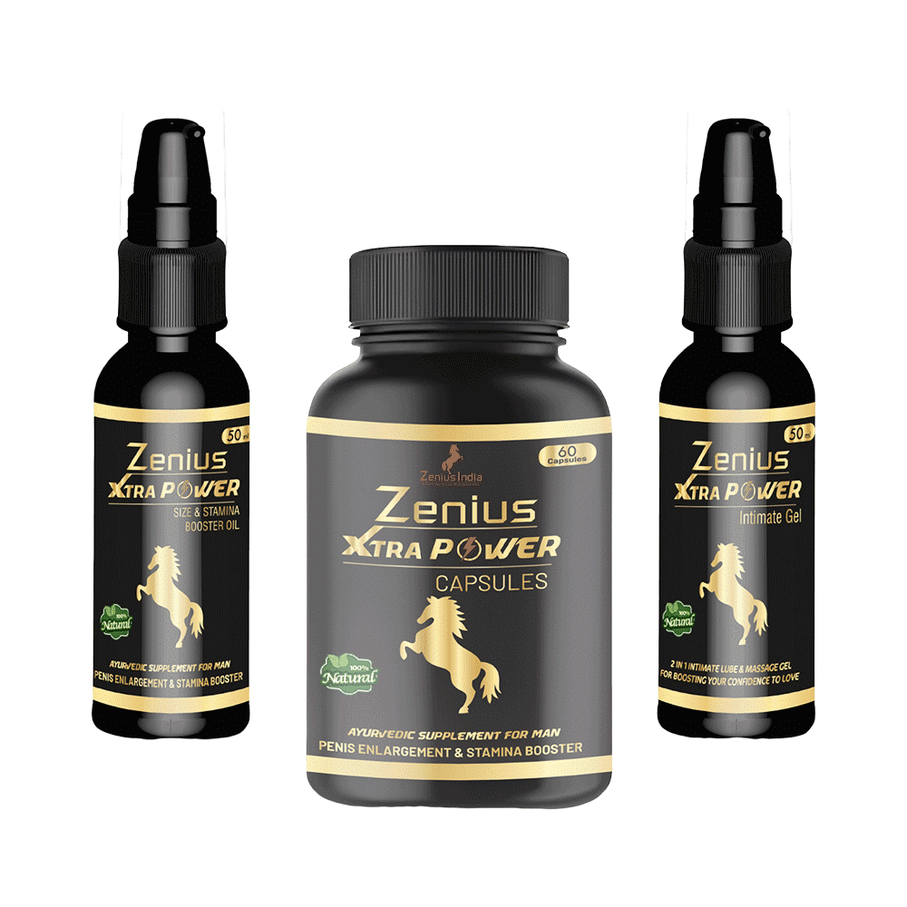 Zenius Xtra Power Kit | for Men | Penis Enlargement & Stamina Booster - Image 1