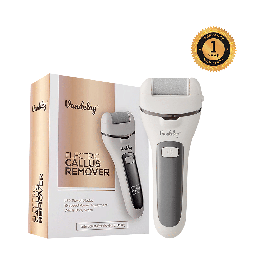 Vandelay CQR-FC800 Electric Callus Remover White - Image 1