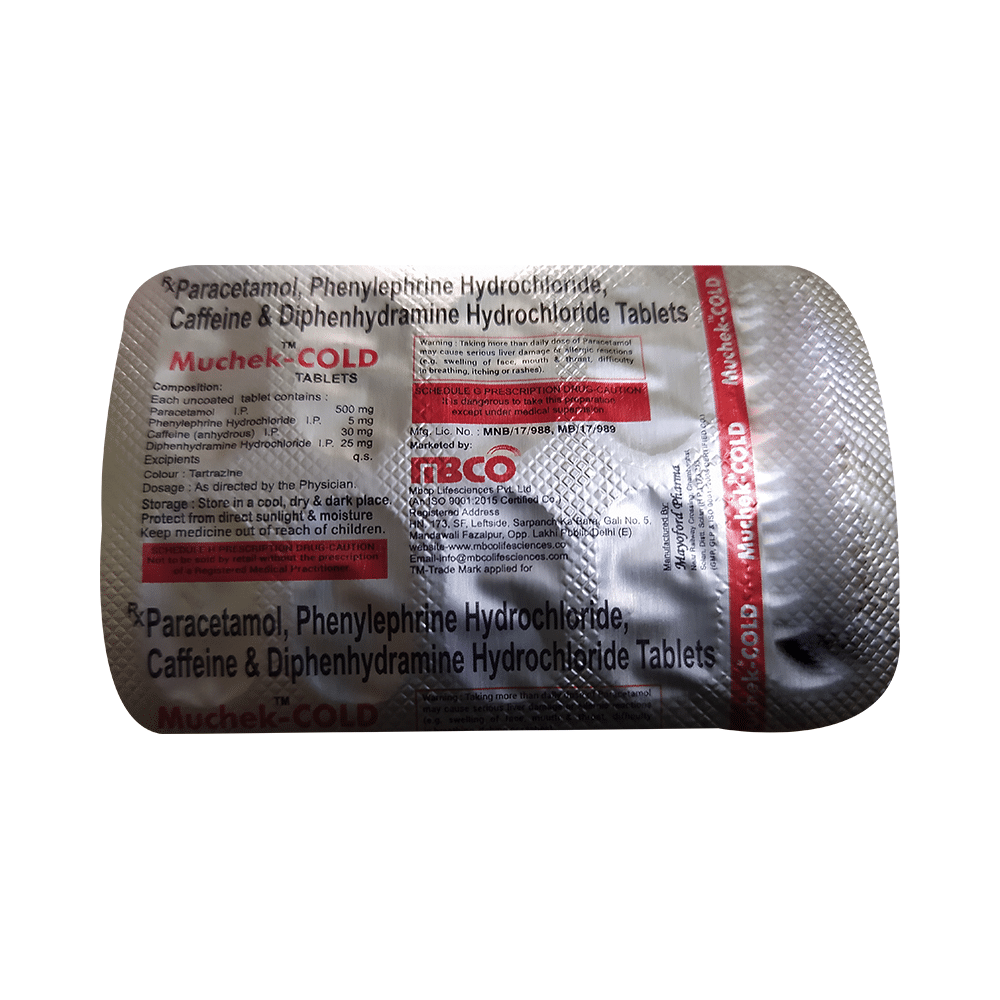 Muchek-Cold Tablet - Image 1