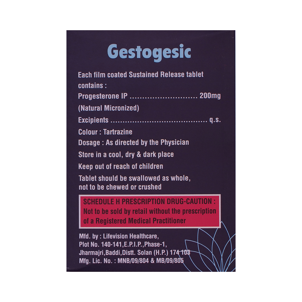 Gestogesic Tablet SR - Image 2