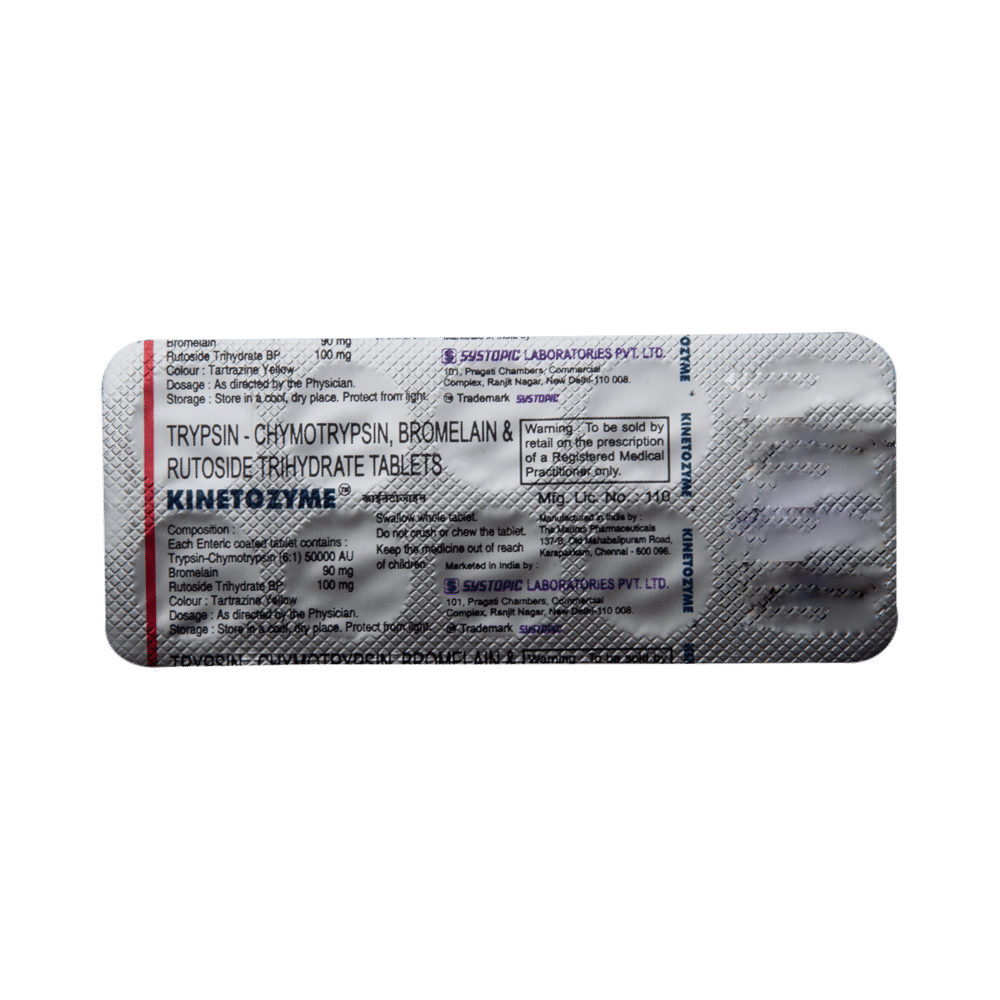 Kinetozyme Tablet - Image 5