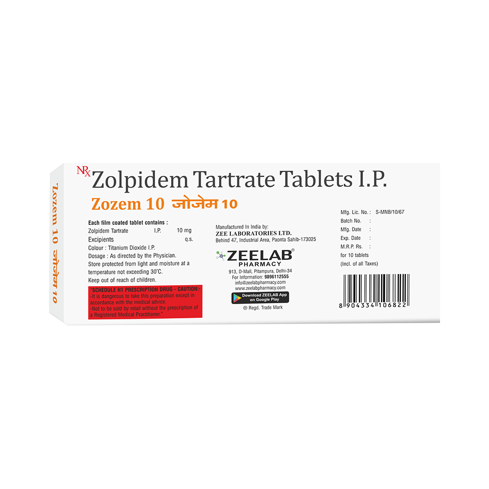 Zozem 10mg Tablet - Image 2