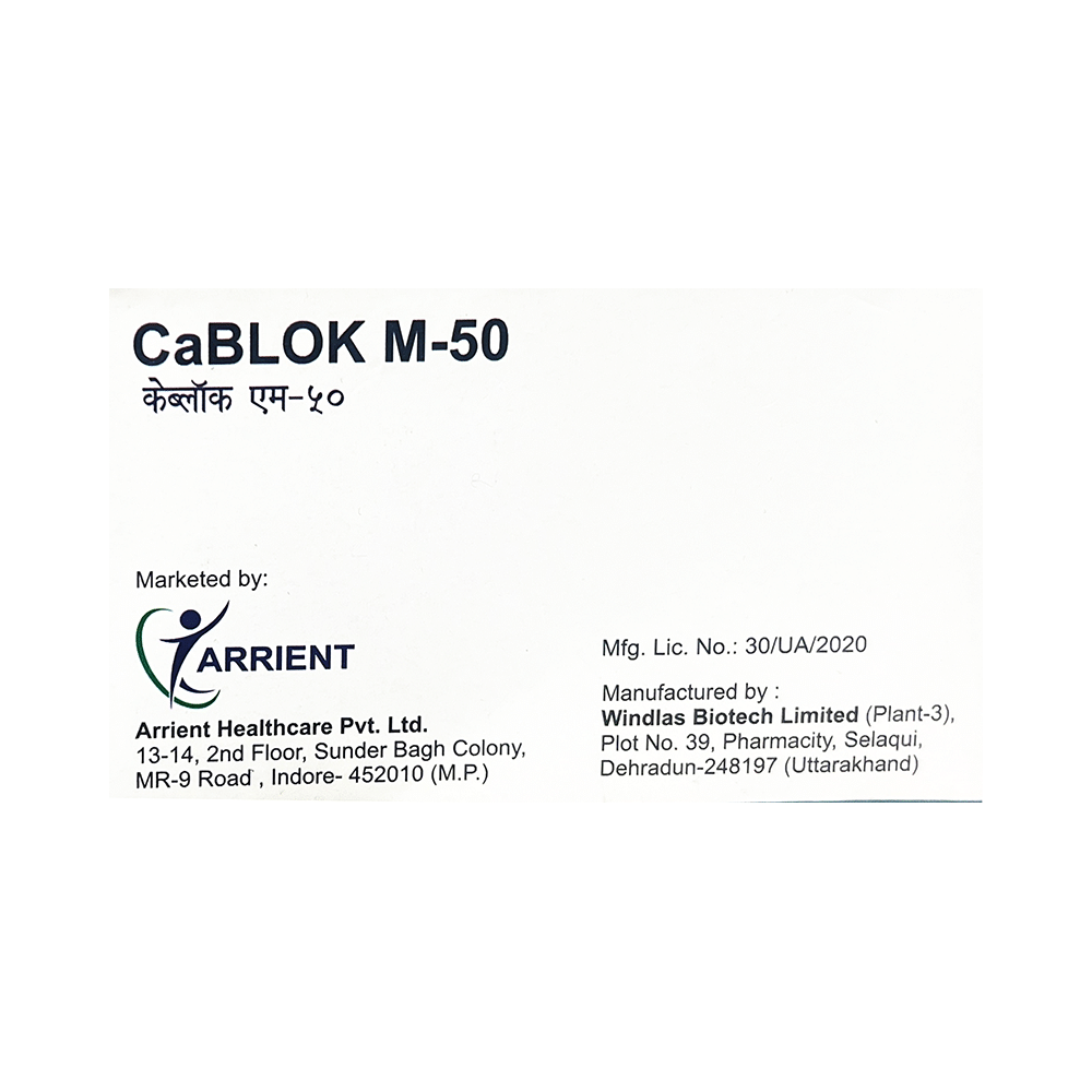 Cablok M 50 Tablet ER - Image 3