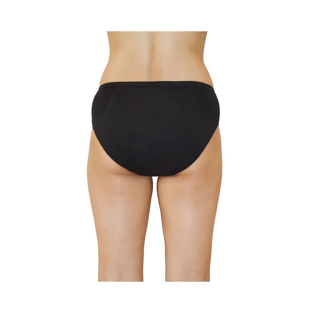 QNIX BacQup Period Underwear Black Medium - Image 2