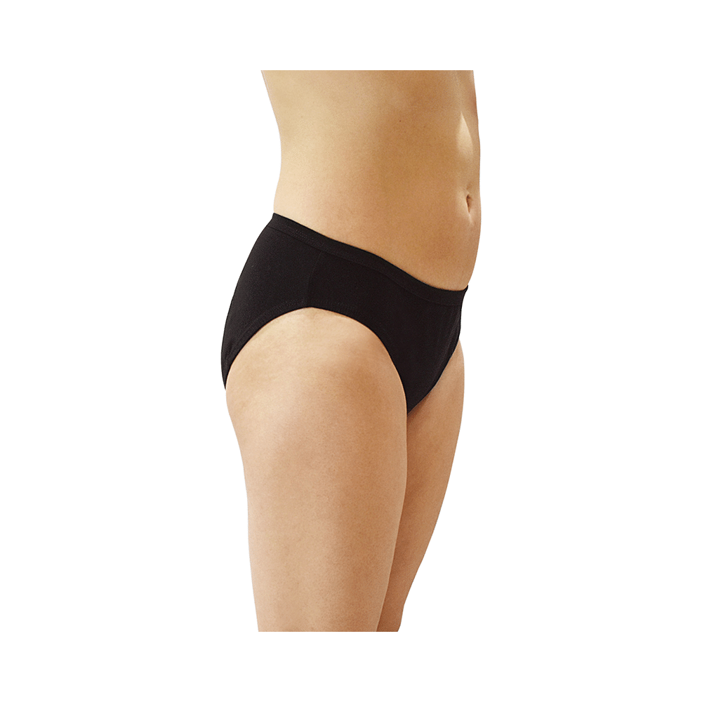 QNIX BacQup Period Underwear Black Medium - Image 3