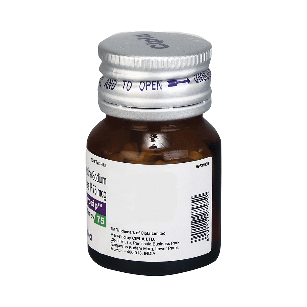 Thyrocip 75mcg Tablet - Image 3