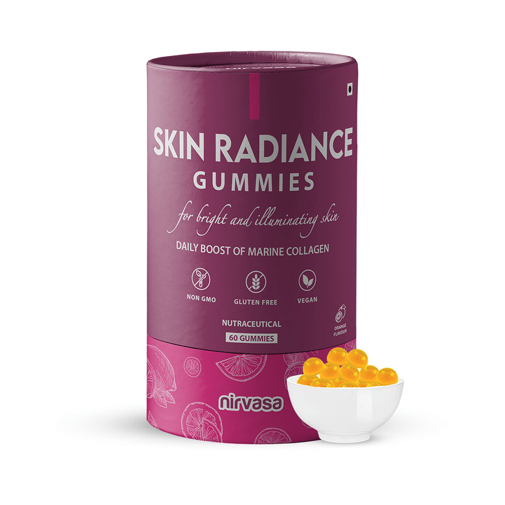 Nirvasa Skin Radiance Gummies (60 Each) Orange - Image 4