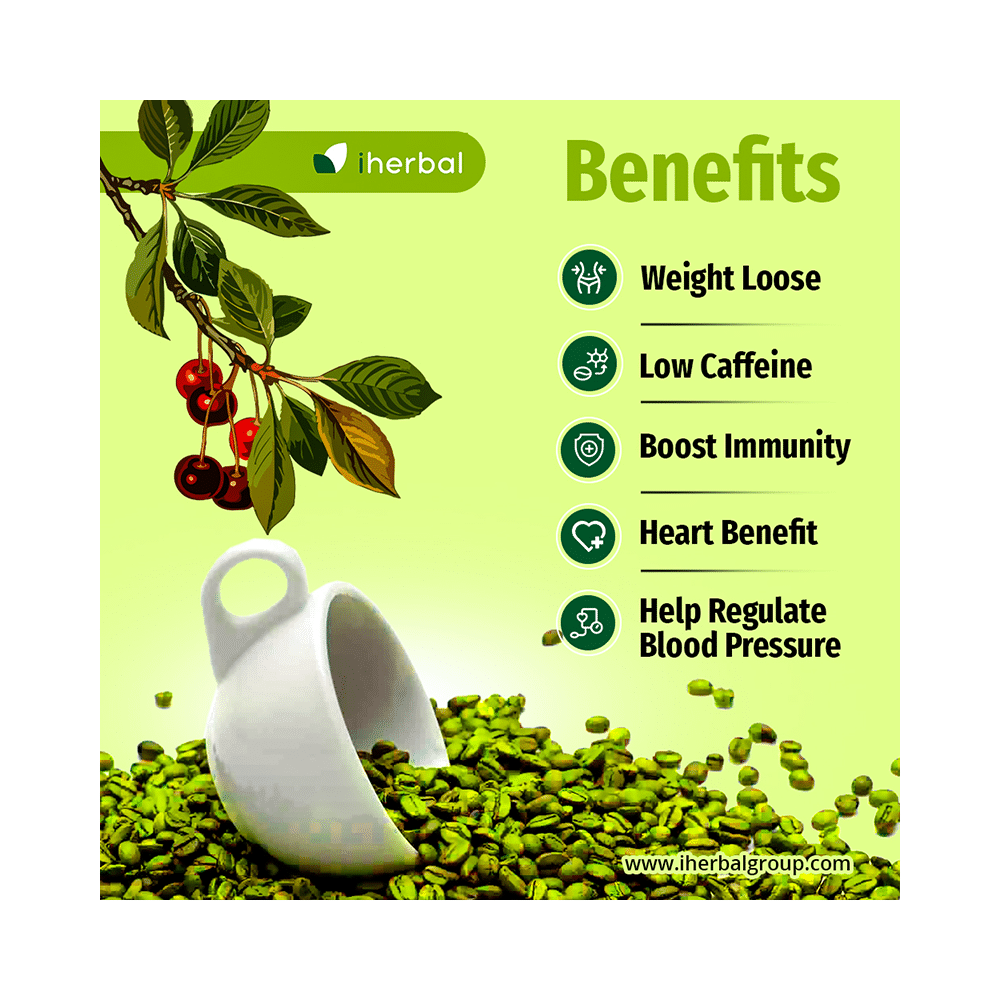 Iherbal Arabica Green Coffee Beans - Image 3
