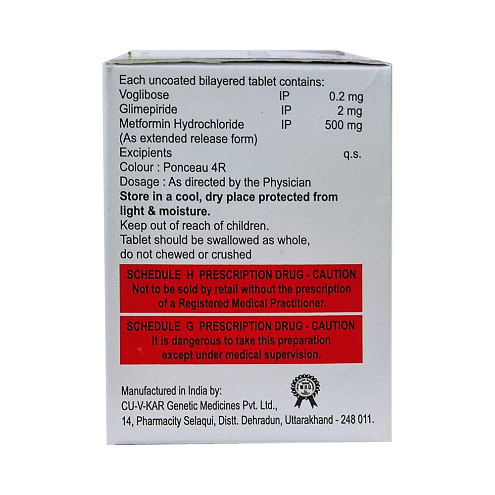 Metviron Trio 2mg Tablet - Image 2