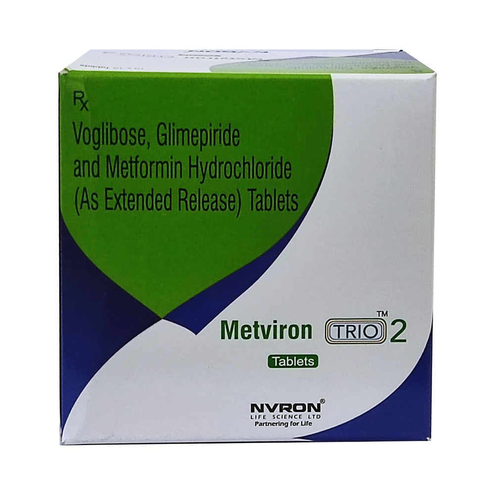 Metviron Trio 2mg Tablet - Image 1