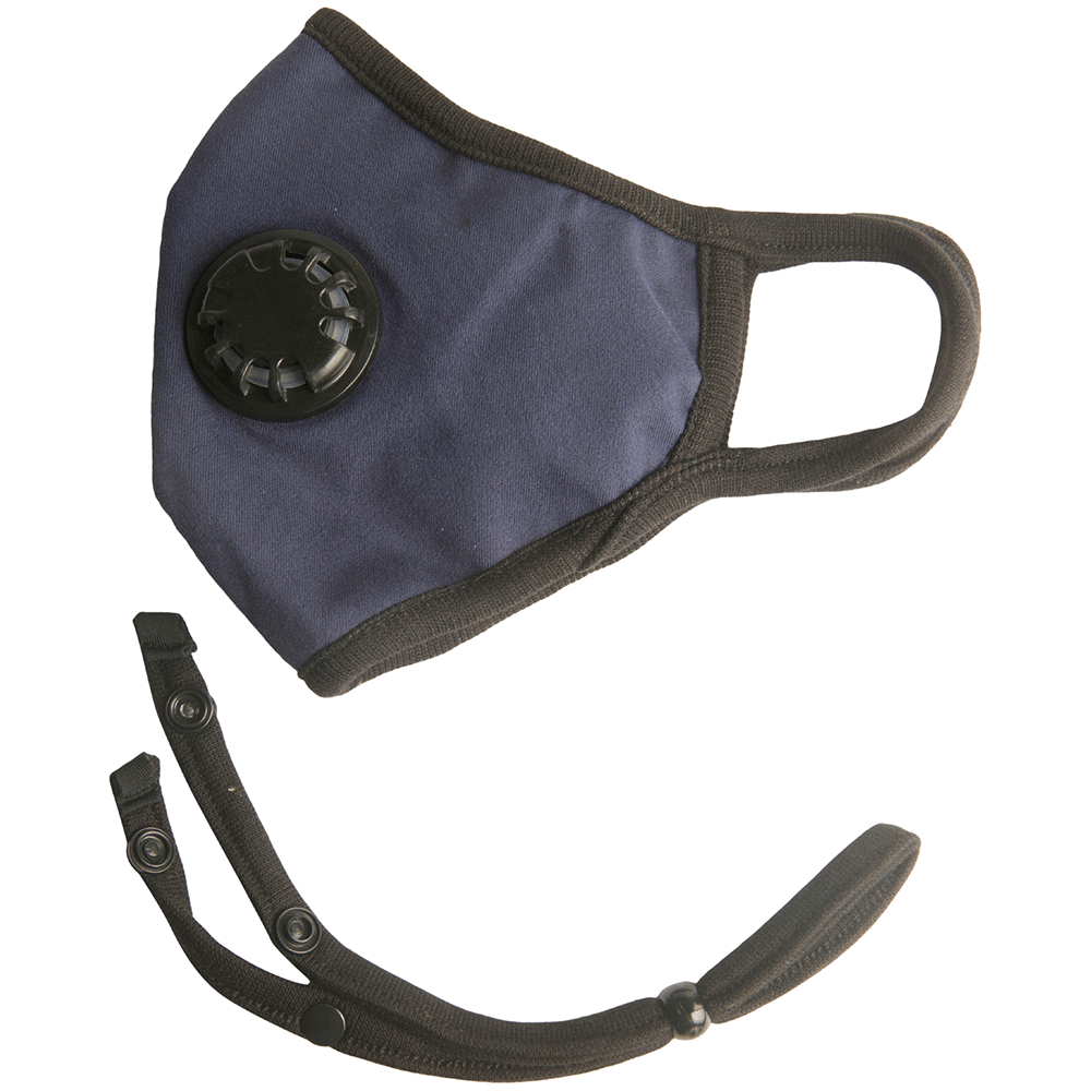 Advind Healthcare Military Grade N99 Mask with 2 Valves Large Blue - Image 3