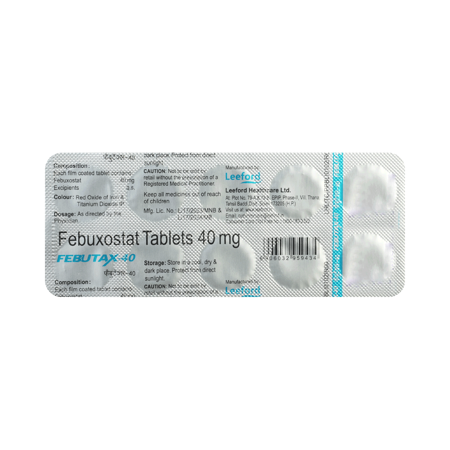 Febutax 40 Tablet - Image 4