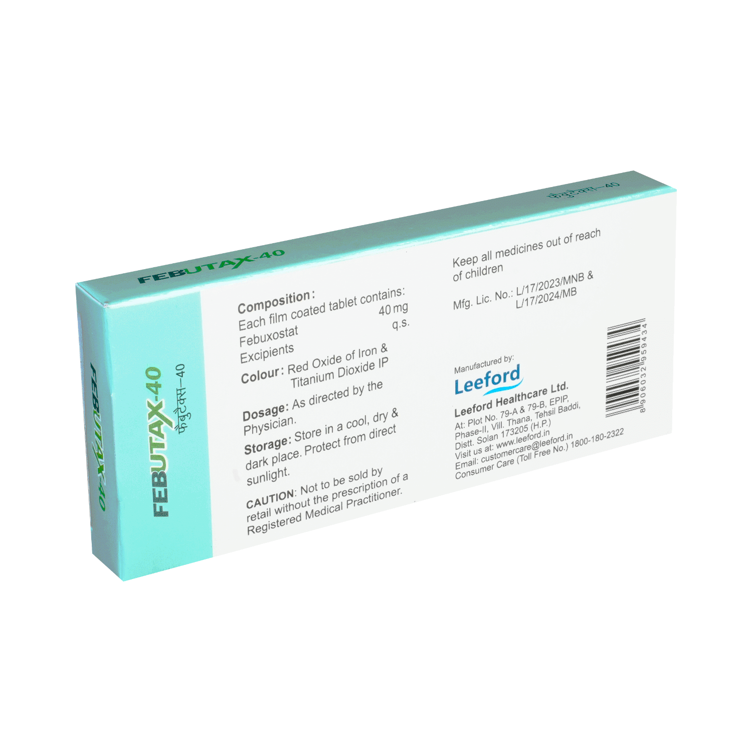 Febutax 40 Tablet - Image 3
