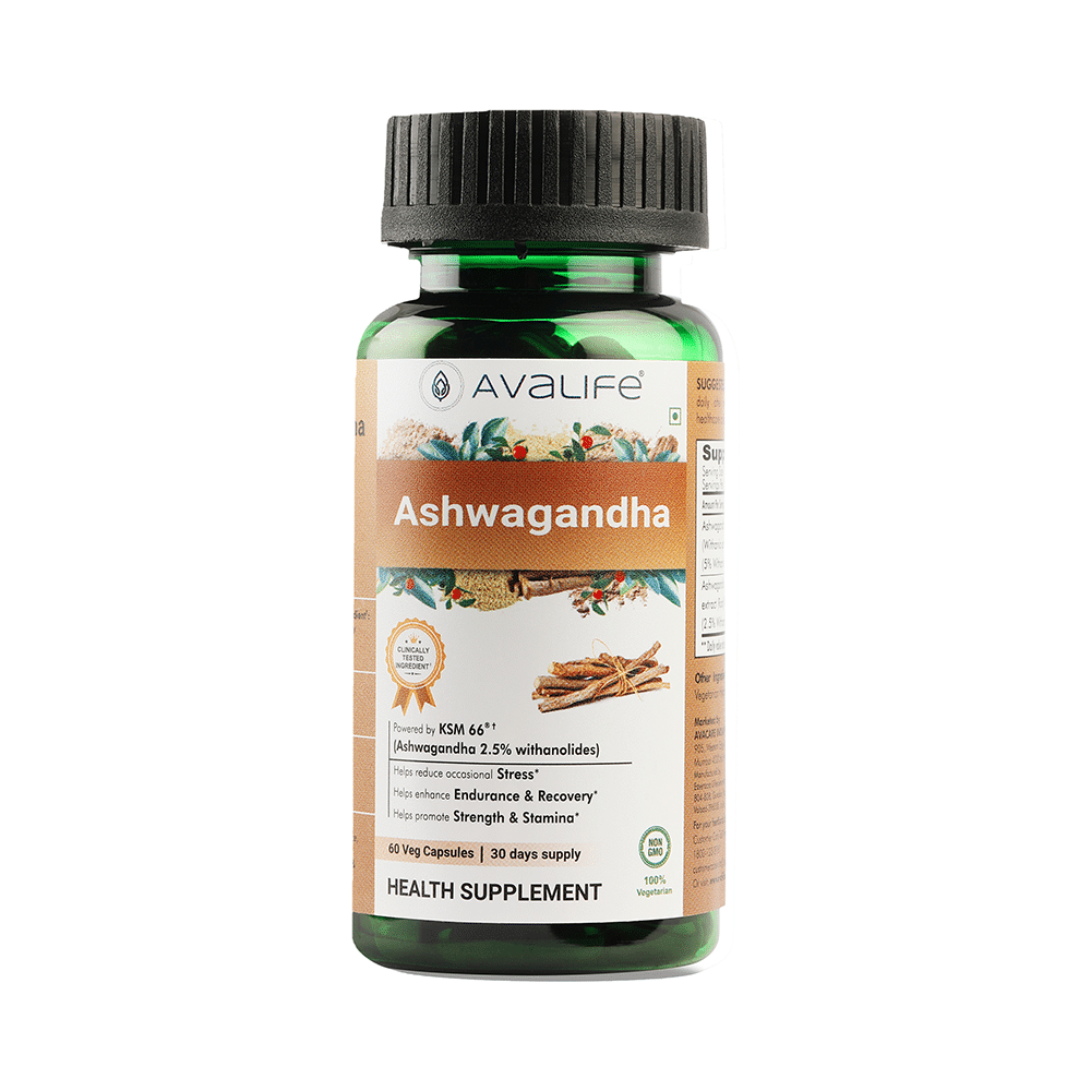 Avalife Ashwagandha Veg Capsule - Image 2