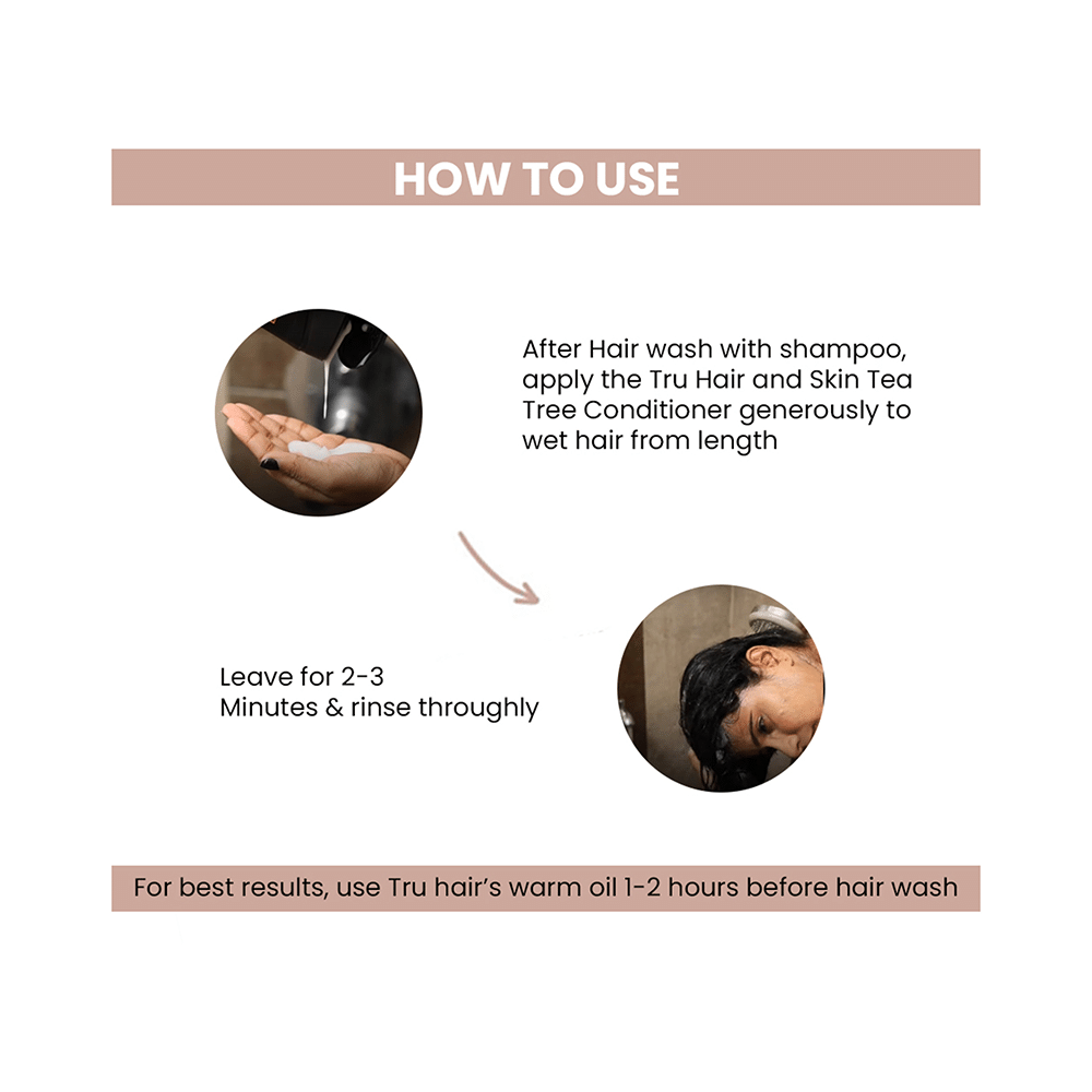 Tru Hair Tea Tree  Conditioner - Image 6