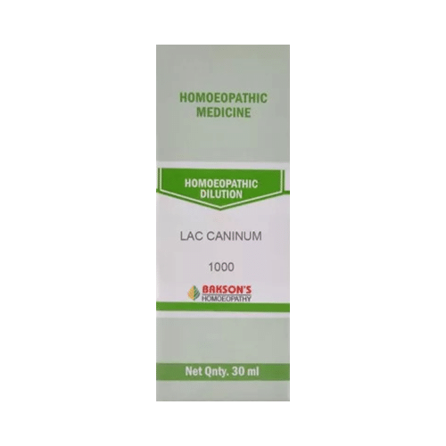 Bakson's Homeopathy Lac Caninum Dilution 1000 CH
