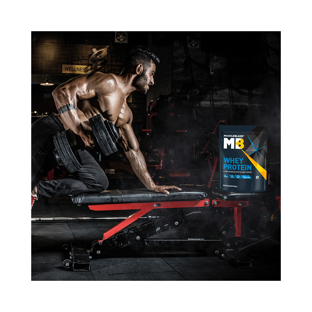 MuscleBlaze Whey Isolate Protein Blend Powder | Added Digestive Enzymes & Glutamic Acid | For Muscle Gain | Supports Nutrition Rich Milk Chocolate - Image 8