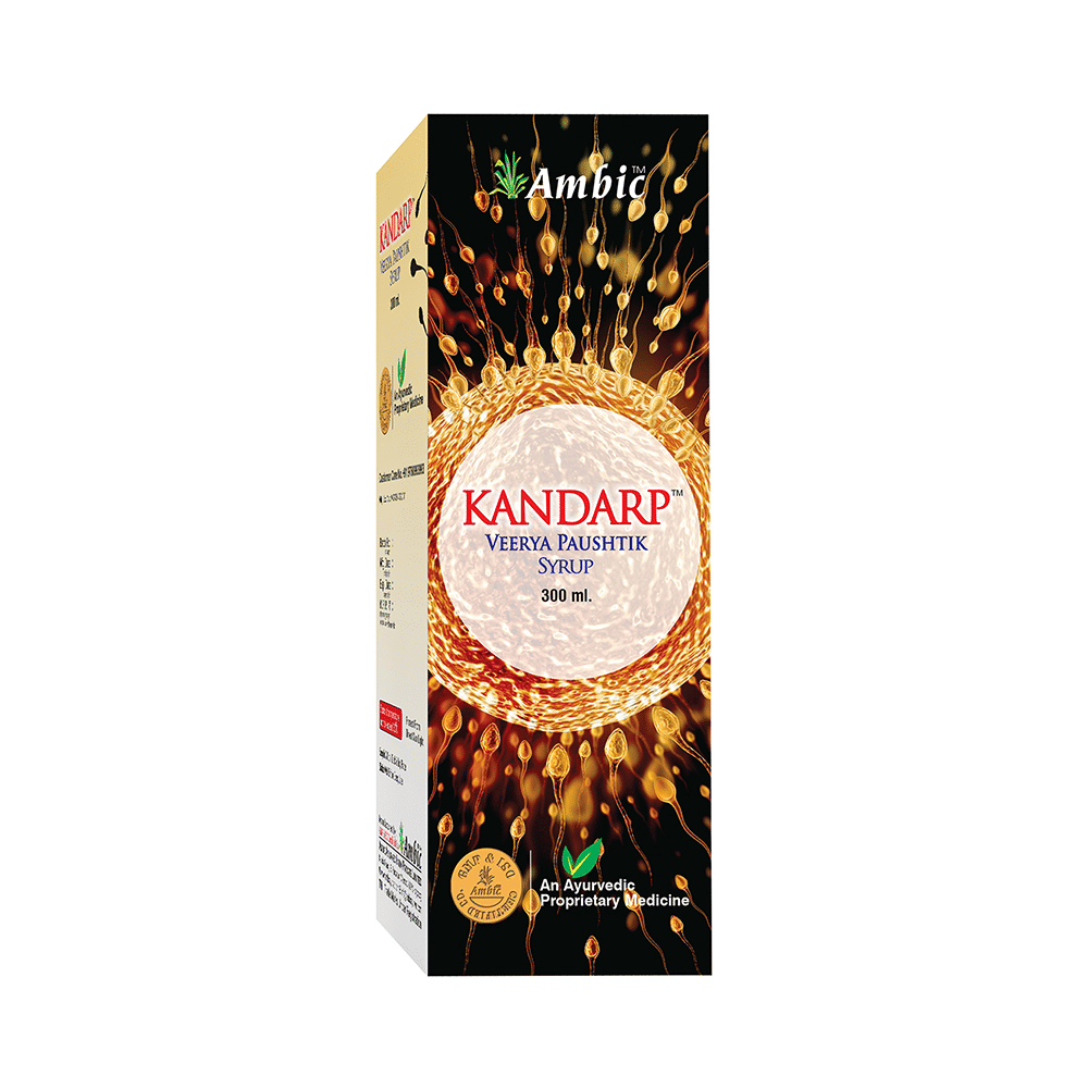Ambic Kandarp Veerya Paushtik Syrup (300ml Each) - Image 1
