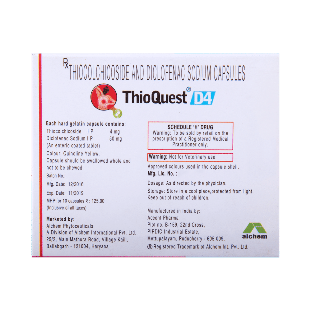 Thioquest D 4 Capsule - Image 3