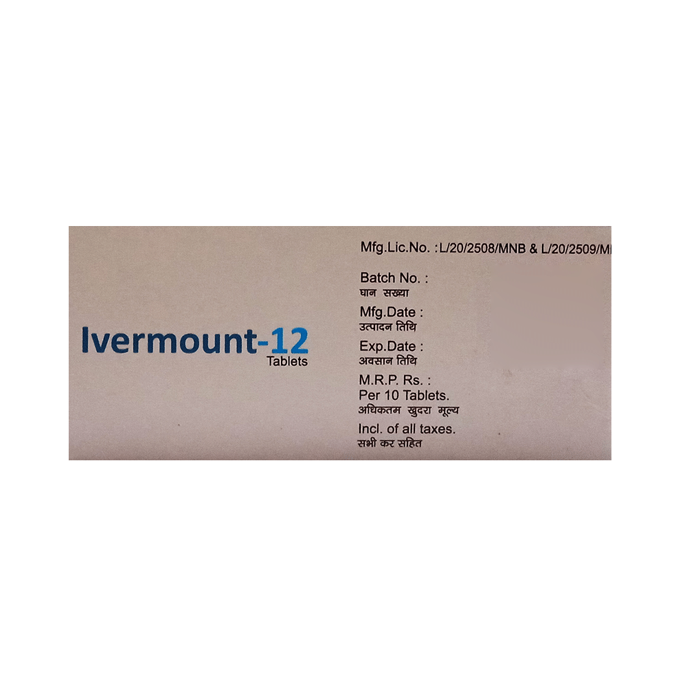 Ivermount 12 Tablet - Image 3
