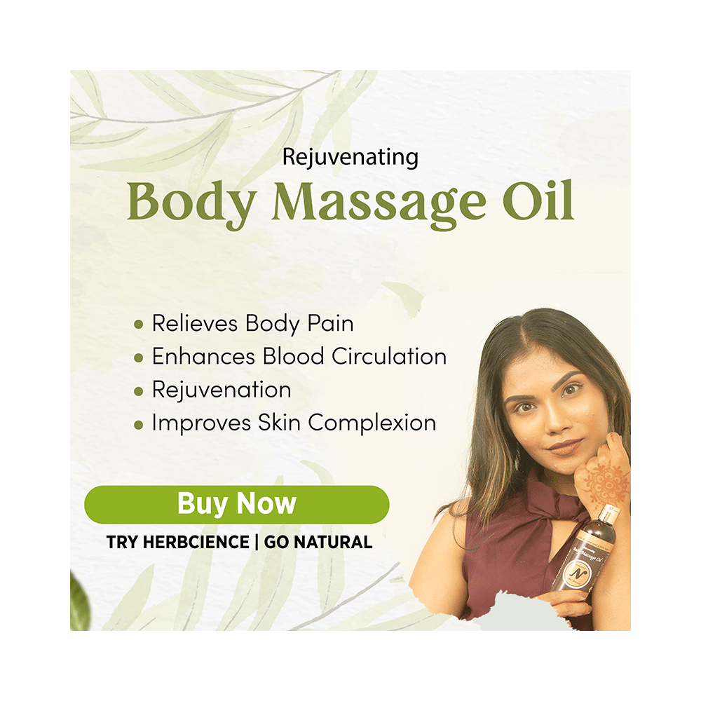 Herbcience Rejuvenating Body Massage Oil - Image 3