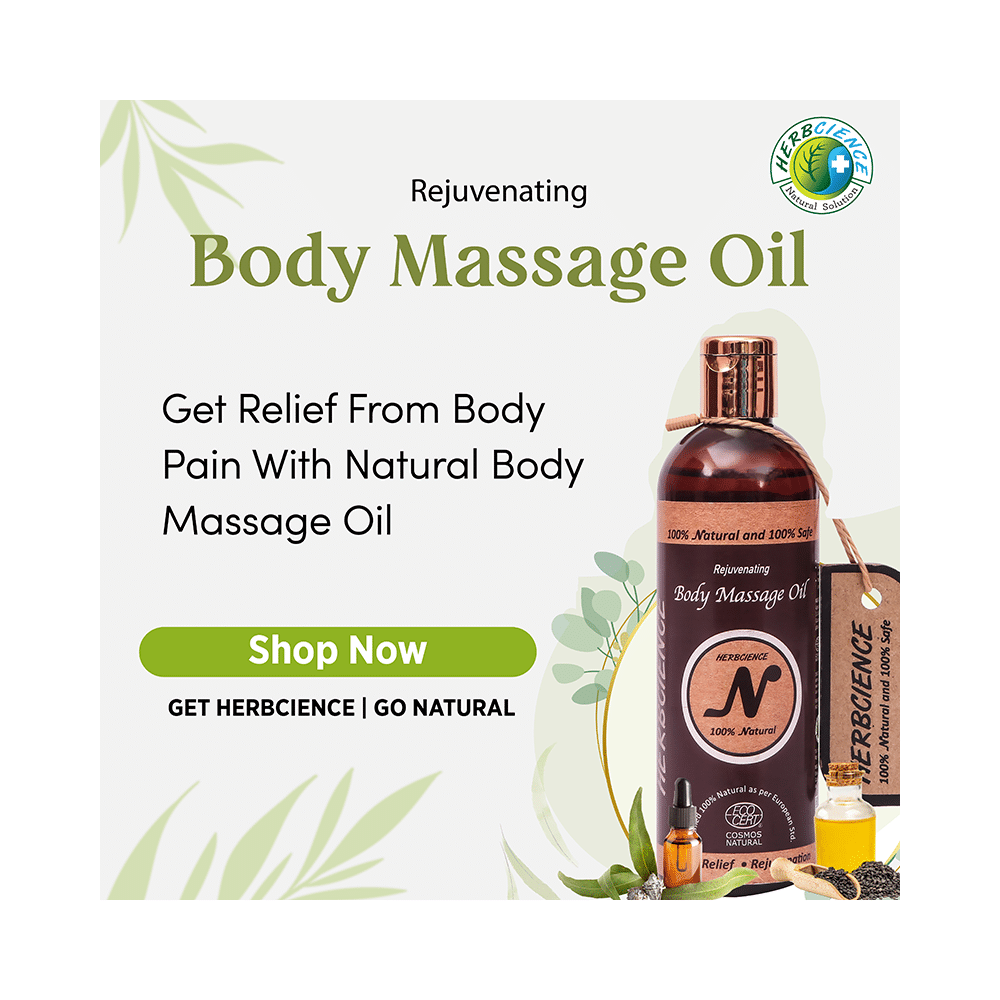 Herbcience Rejuvenating Body Massage Oil - Image 4