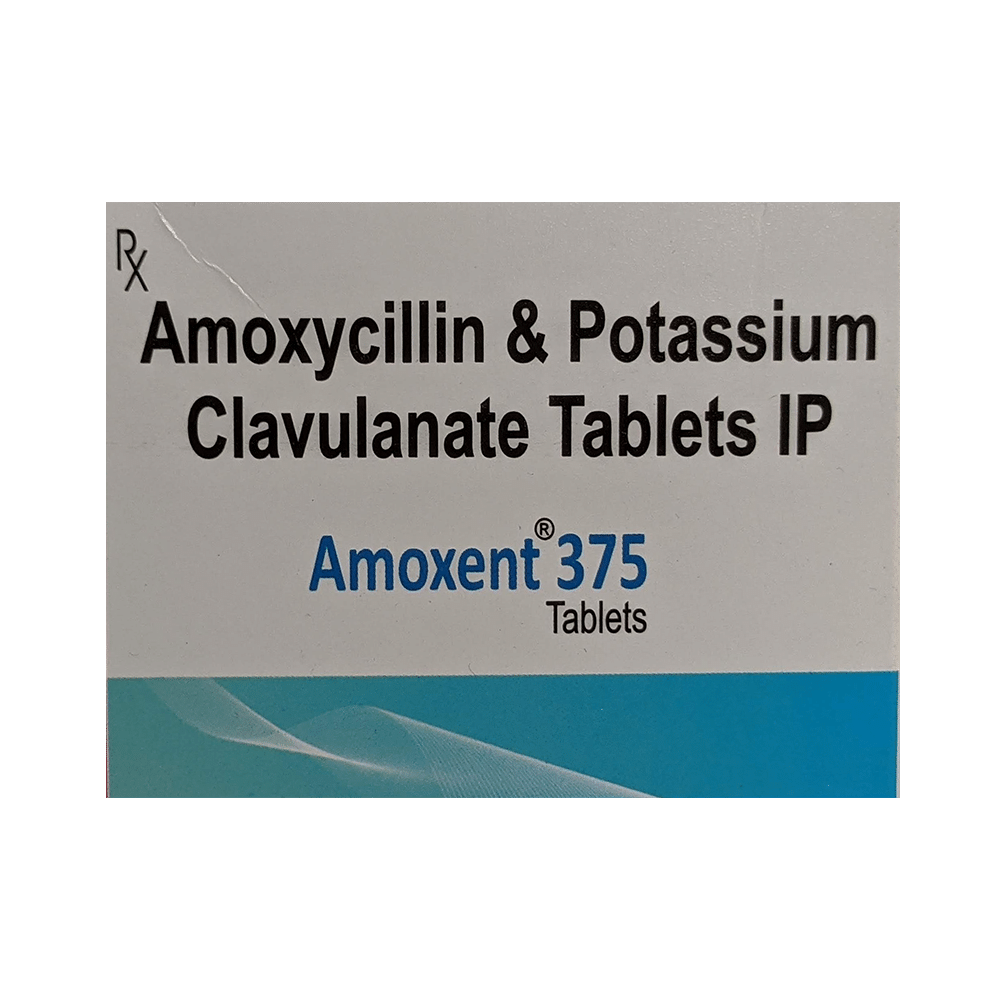 Amoxent 375 Tablet