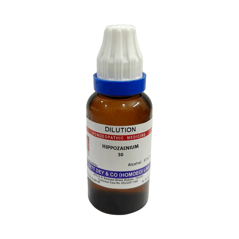 Sett Dey Hippozaenium Dilution 30