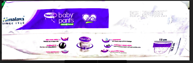 Himalaya Total Care Baby Pants | With Anti-Rash Shield & Wetness Indicator | Size Small - Image 6