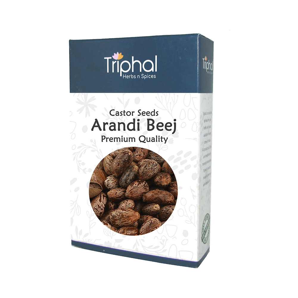 Triphal Arandi Beej/ Castor Seeds/ Clean and Sorted - Image 1