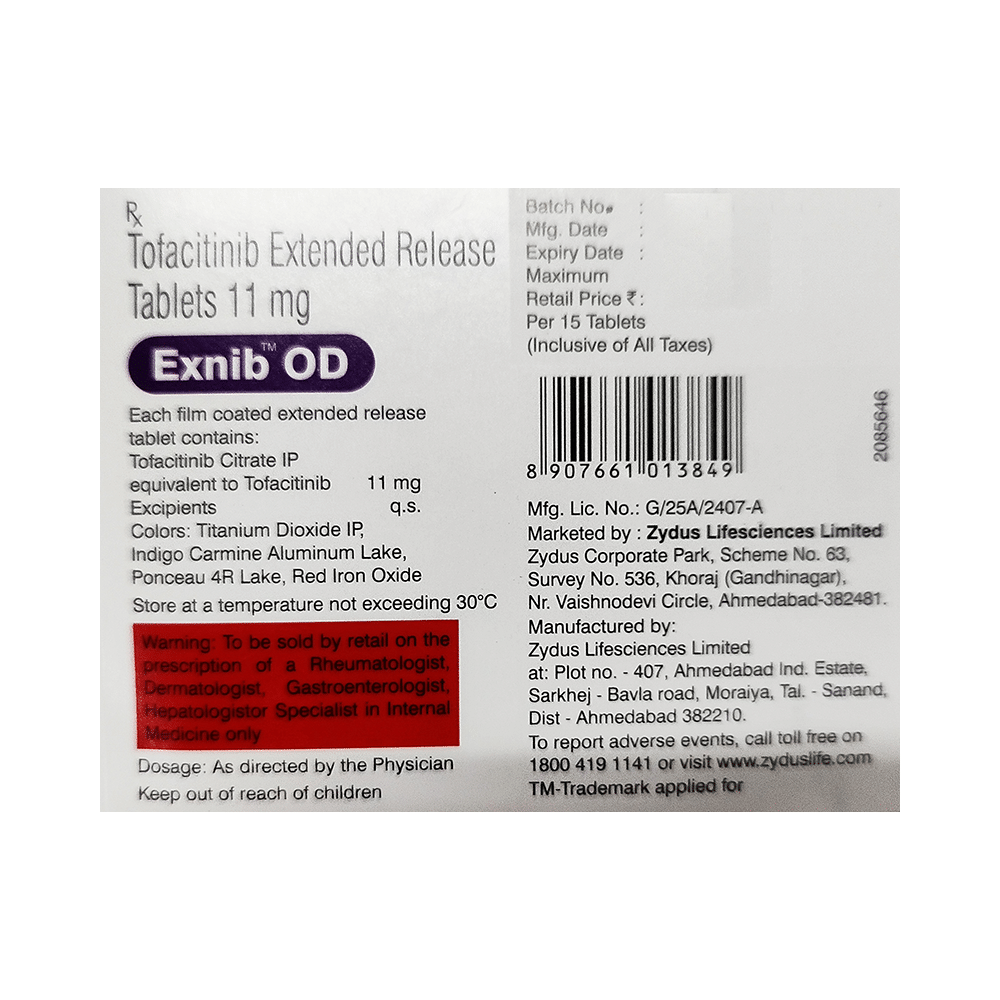 Exnib OD 11mg Tablet ER - Image 2