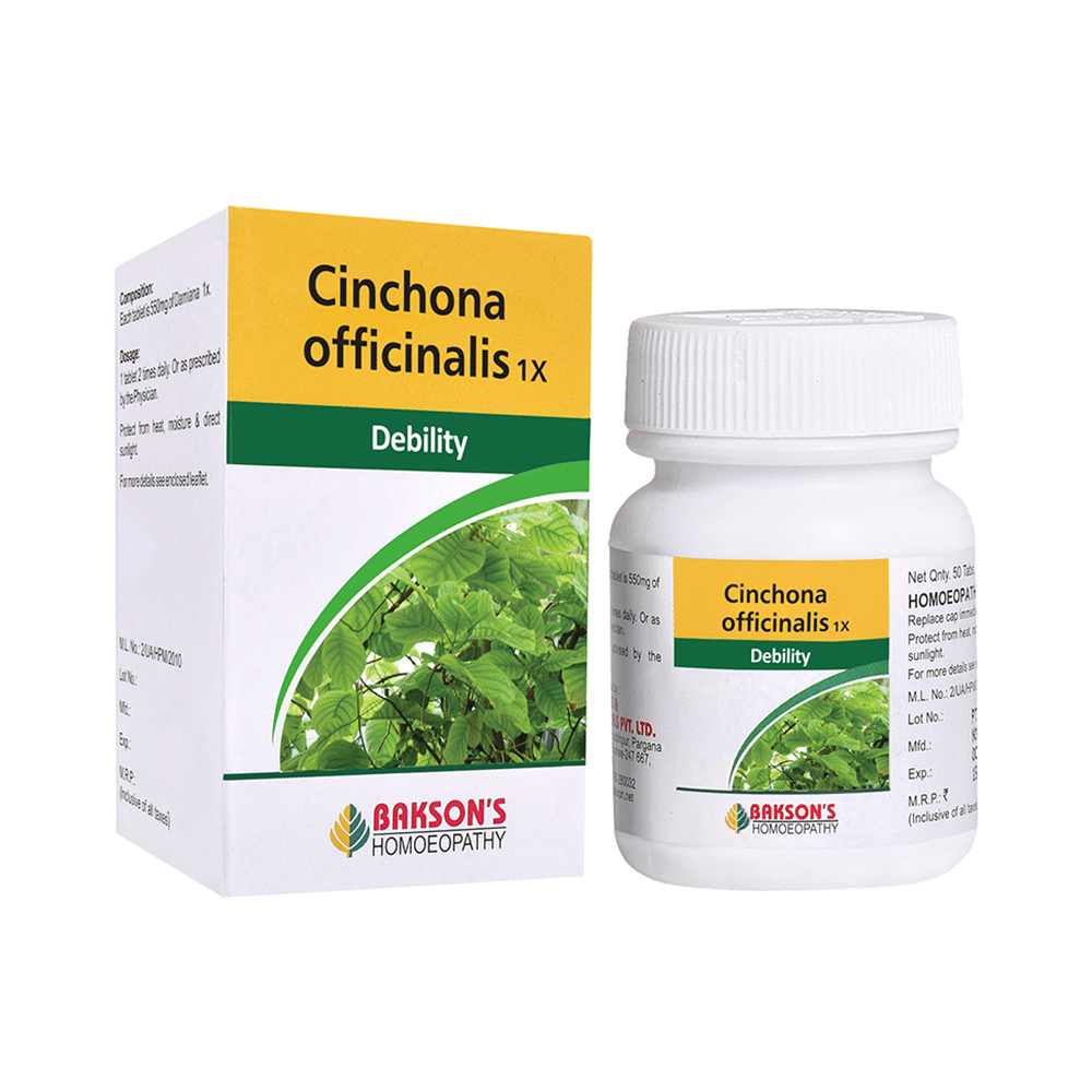Bakson's Homeopathy Cinchona Officinalis 1X