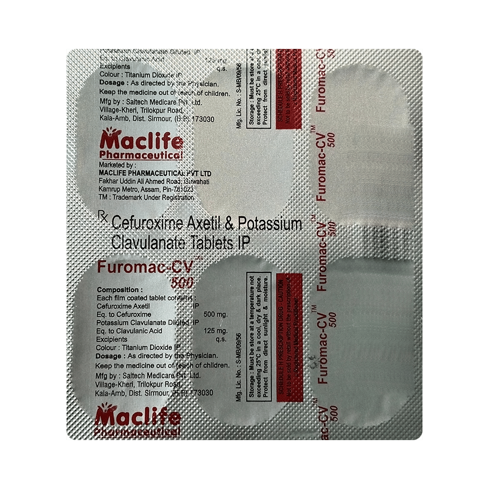 Furomac-CV 500 Tablet - Image 3