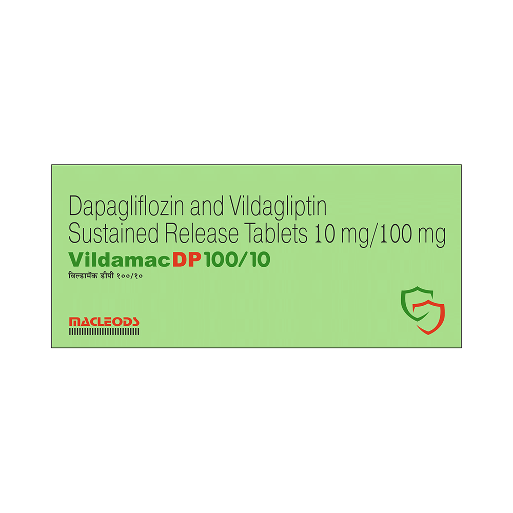 Vildamac DP 10mg/100mg Tablet SR