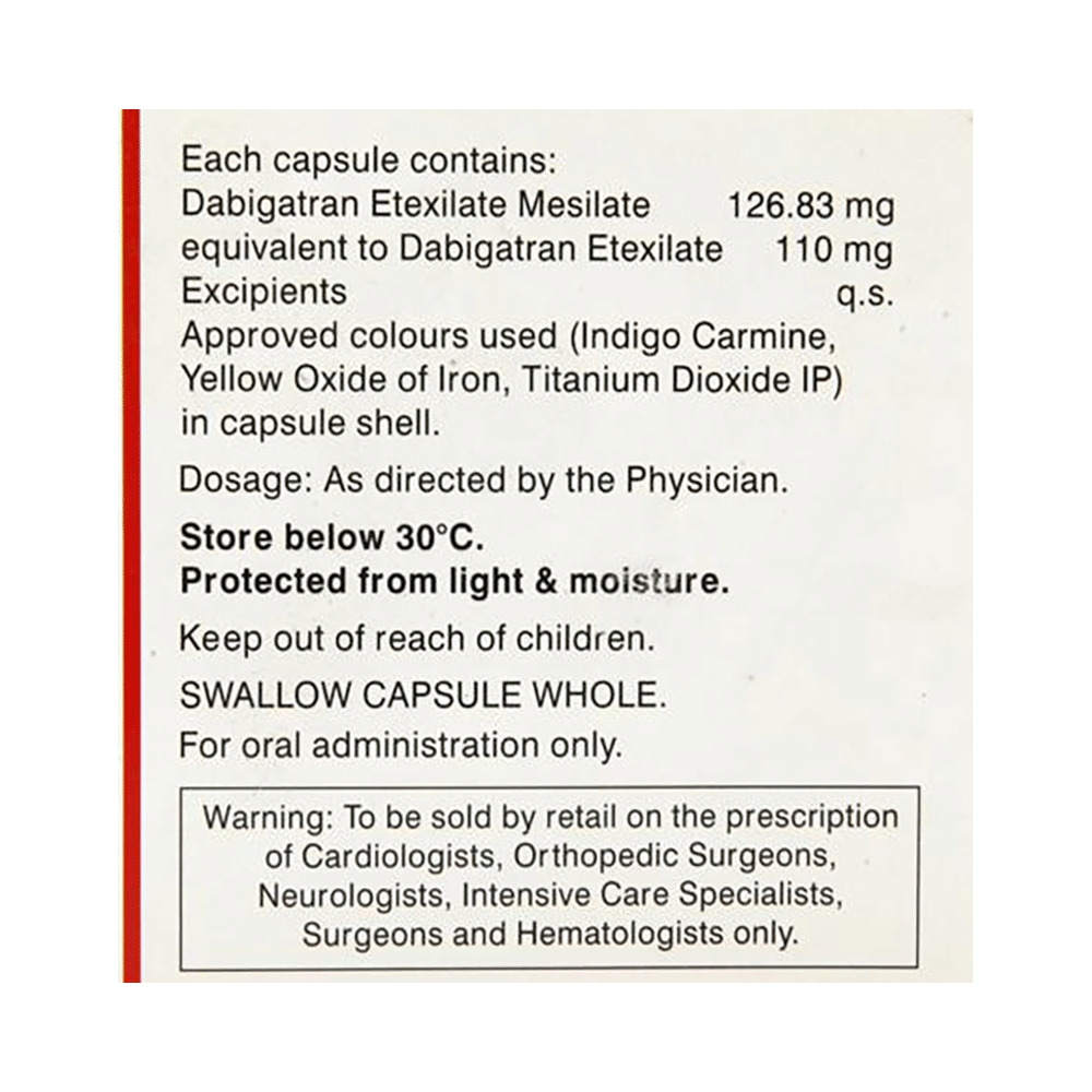 Dabxiga 110mg Capsule - Image 2