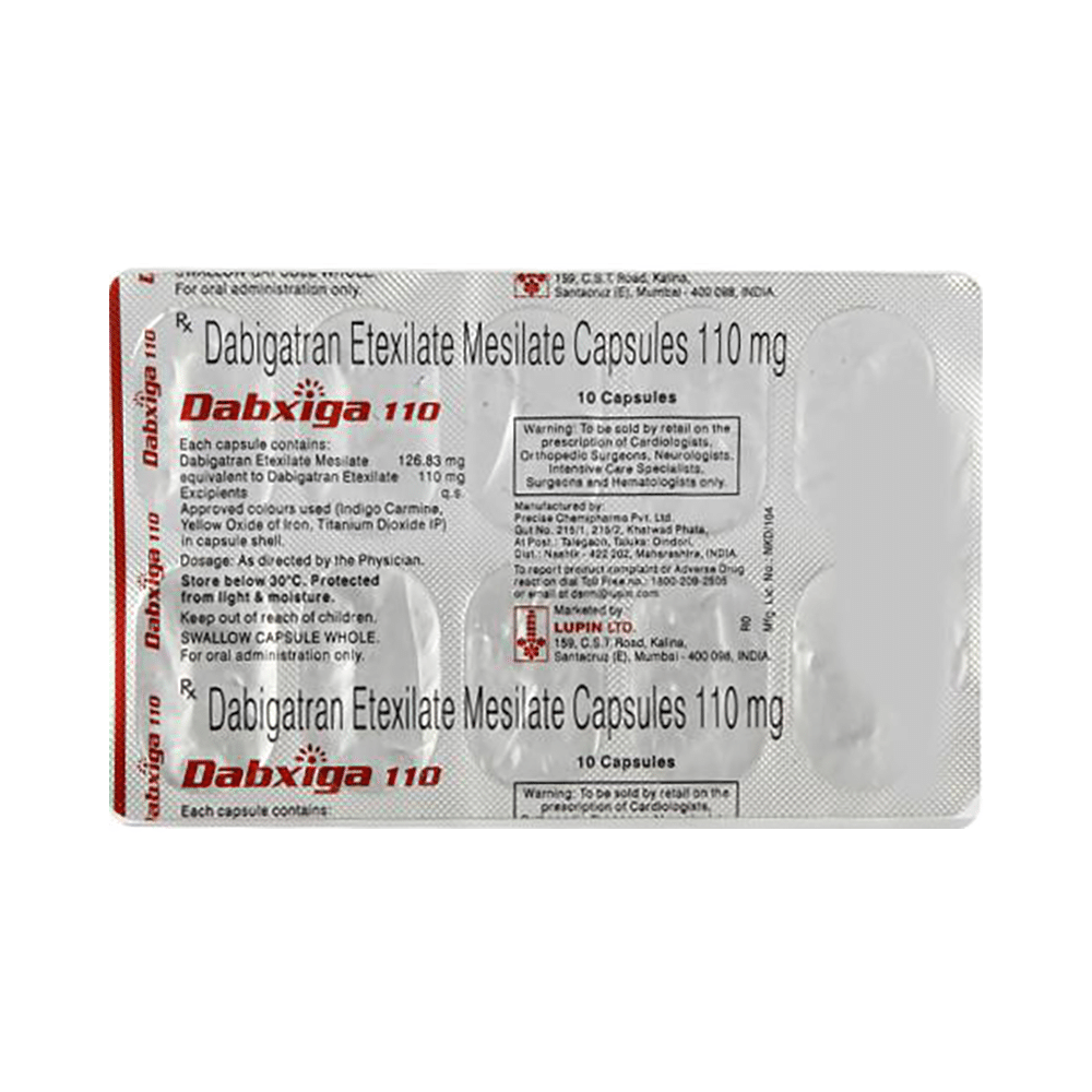 Dabxiga 110mg Capsule - Image 3