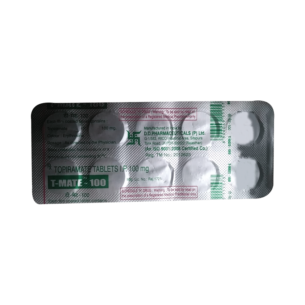T Mate 100mg Tablet - Image 1