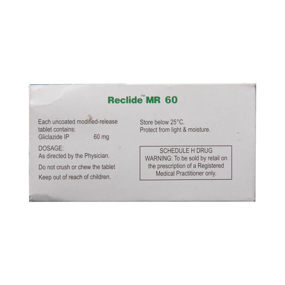 Reclide MR 60 Tablet - Image 3