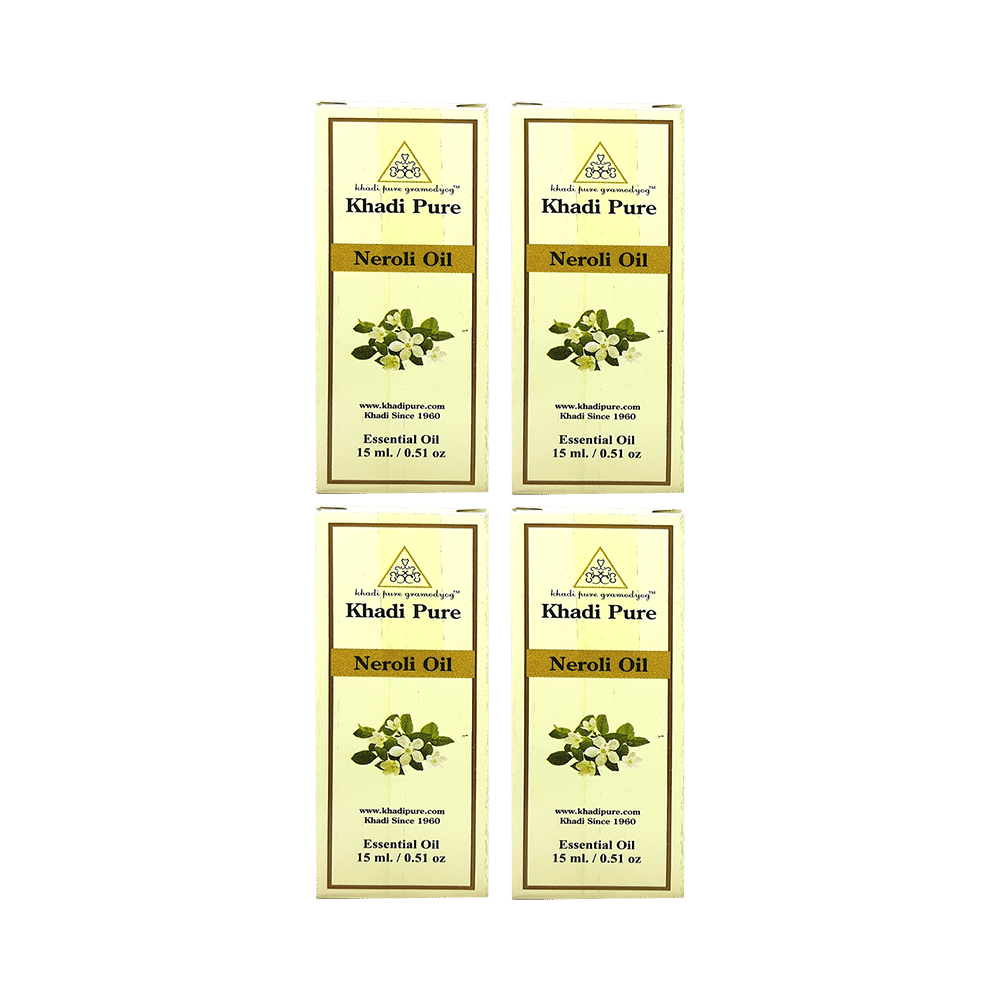Khadi Pure Neroli Essential Oil (15ml Each) - Image 1