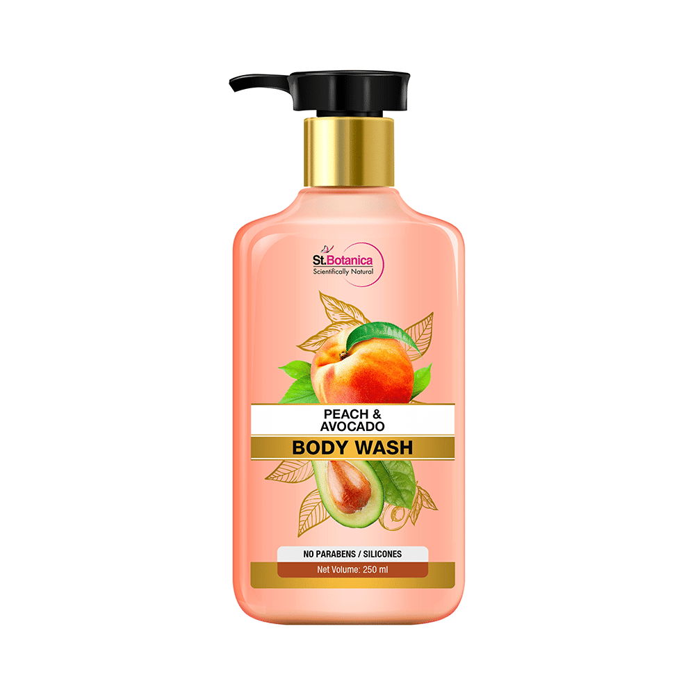 St.Botanica Peach and Avacado Body Wash