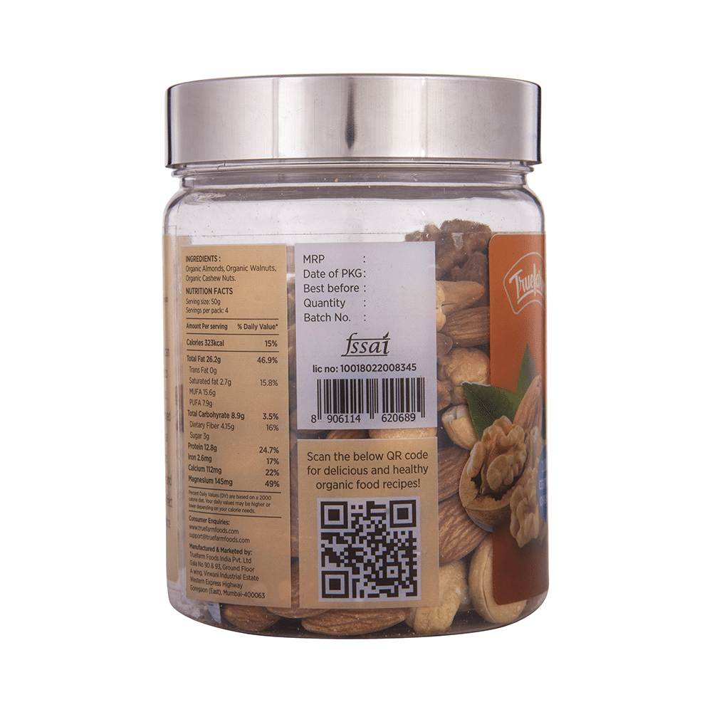 Truefarm Organic Mixed Nuts Slow Roasted - Image 2