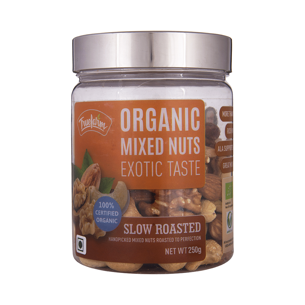 Truefarm Organic Mixed Nuts Slow Roasted - Image 1