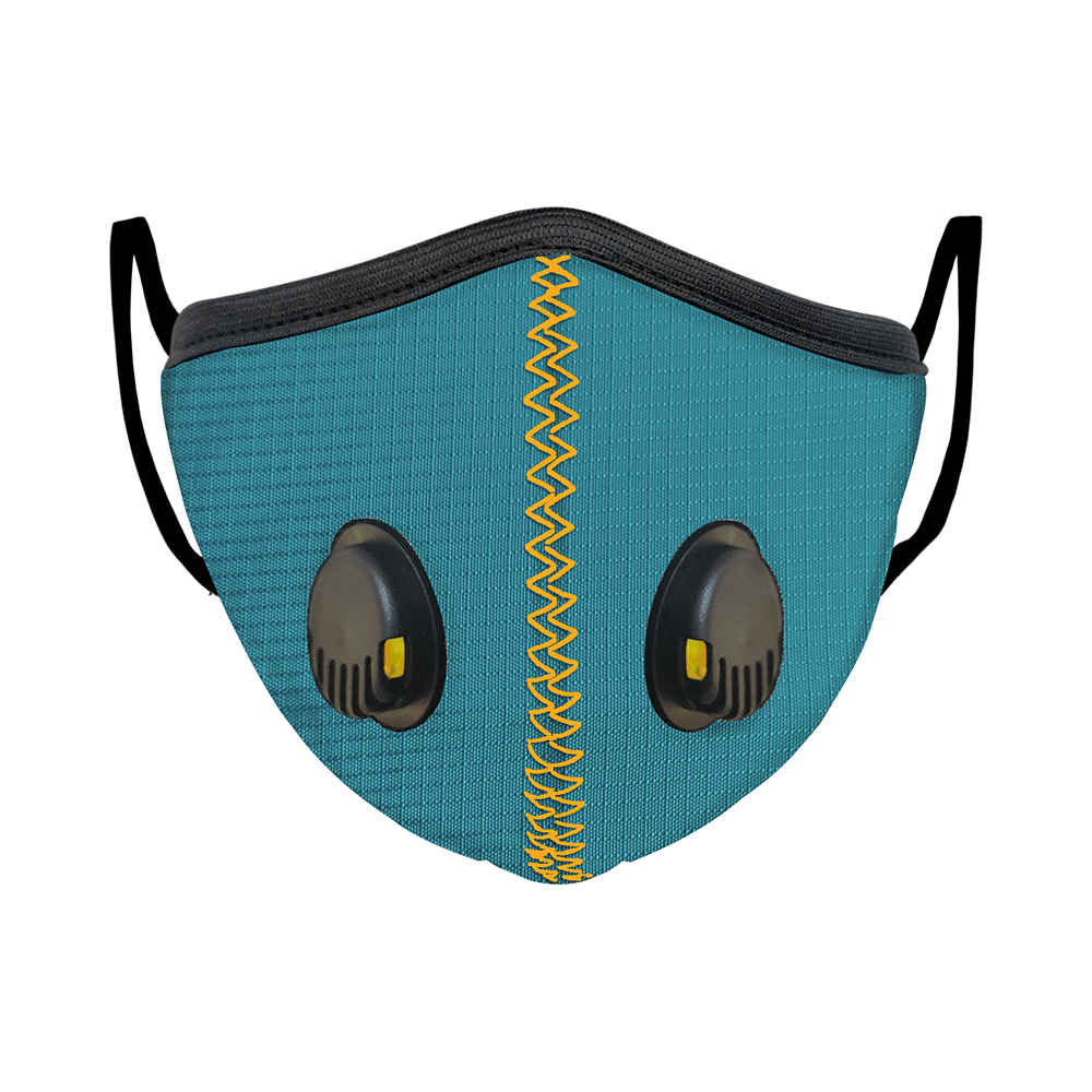 Lioncrown Herring N95 Reusable Washable Outdoor Face Mask Teal - Image 1
