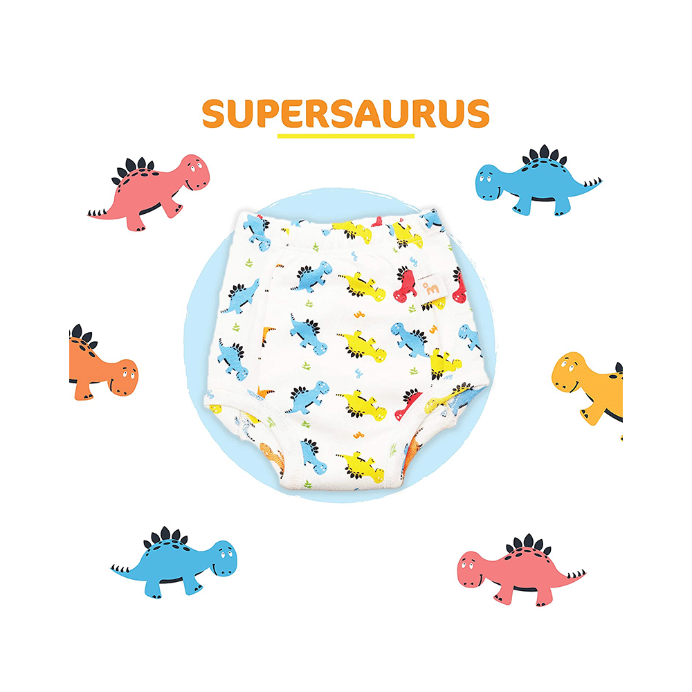 Superbottoms Padded Underwear Size 3 Striking Whites - Image 3