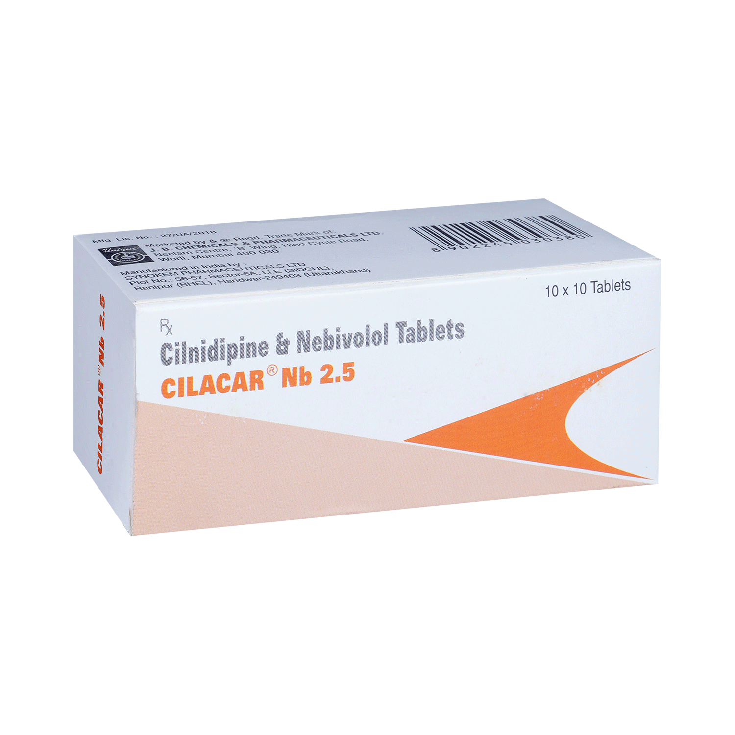 Cilacar NB 2.5 Tablet - Image 2