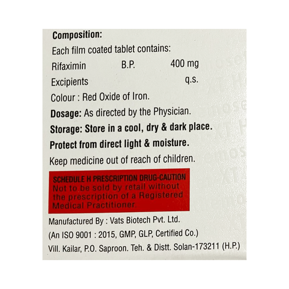 Rifamac 400 Tablet - Image 2