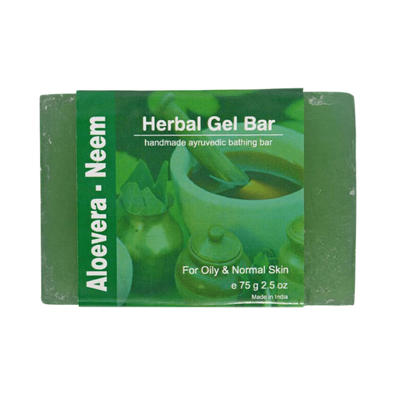 Jain Aloe Vera Neem Soap - Image 1
