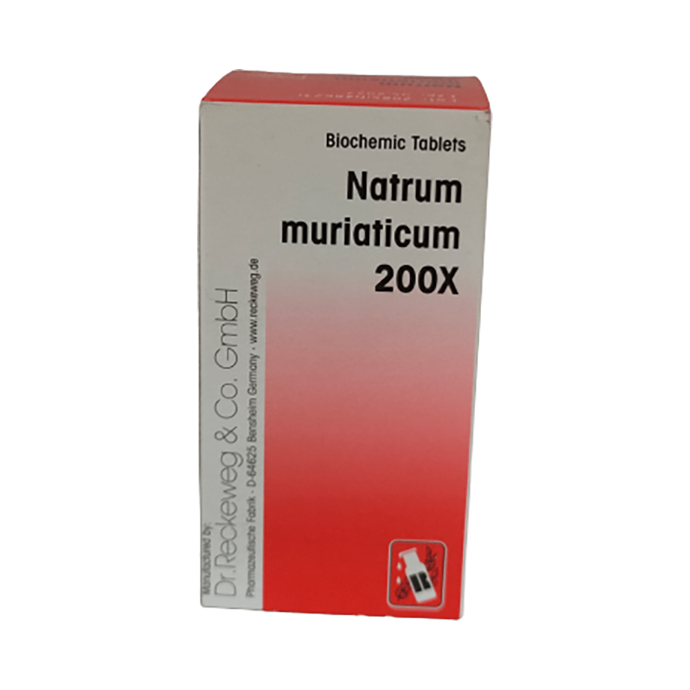 Dr Reckeweg &Co.gmbH Natrum Muriaticum Biochemic Tablet 200X